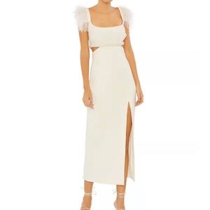 Likely Taliah Midi Gown White 0